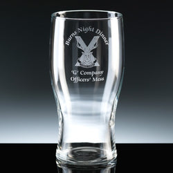 Tulip 1 pint glass